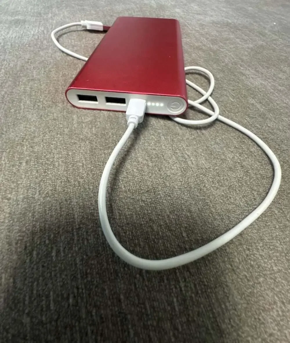 POWERADD Red Slim Portable External Battery Charger Power Bank